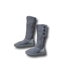 UGG Classic Cardy knit button boot